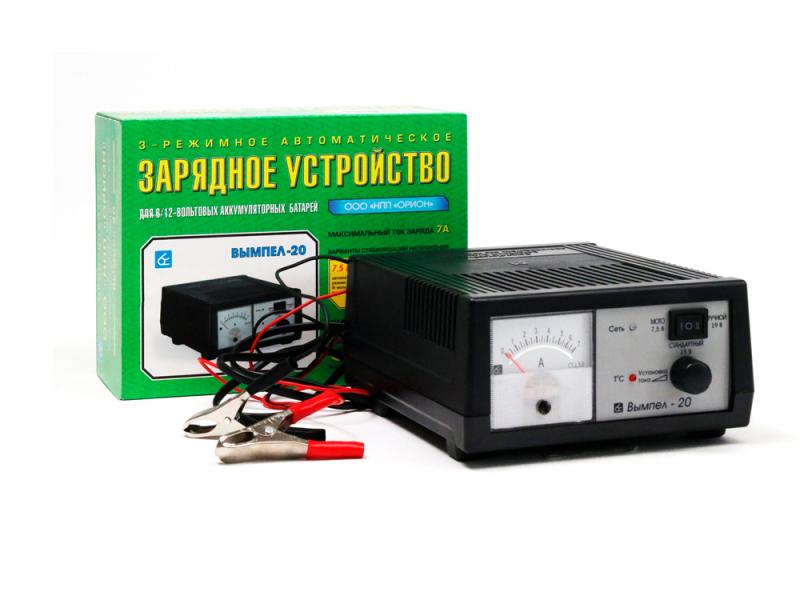 Зарядные устройства «Вымпел»: надежность и качество 