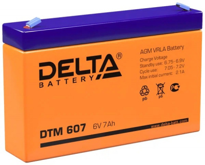 АКБ Delta DTM 607