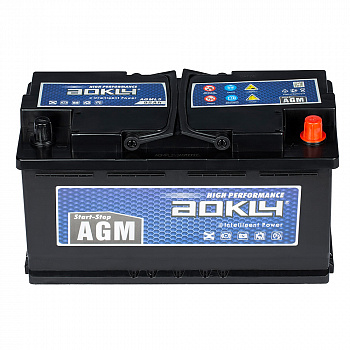 АКБ AOKLY AGM Stop&Go 95 А/ч обратный R(+) 355x174x190 L5 EN 850 А