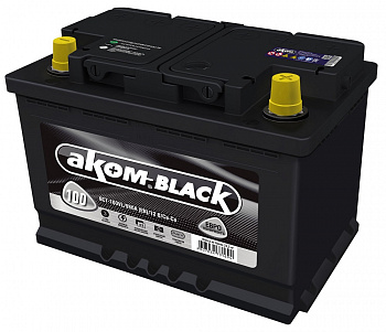 АКБ АКОМ-BLACK 100 Евро
