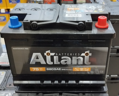 АКБ ATLANT Black 75-о.п (Белоруссия)