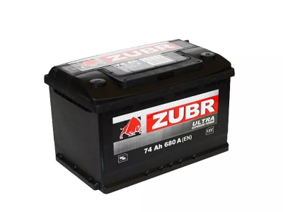 АКБ ZUBR ULTRA 74-о.п.  710А низкий