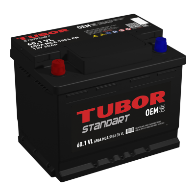 АКБ TUBOR STANDART 60.1 - п.п.