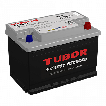 АКБ TUBOR SYNERGY 76.0 - о.п.