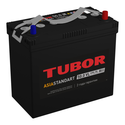 АКБ TUBOR ASIA STANDART 50.0 - о.п. B24L АКБ TUBOR ASIA STANDART 50.0 - о.п. B24L