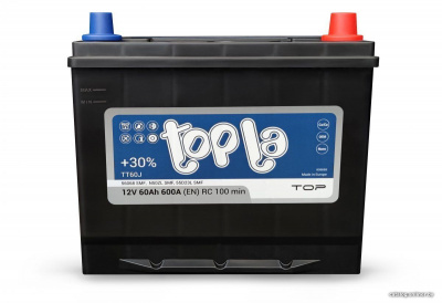 АКБ TOPLA Asia Top 60-о.п. 600A  D23L  230*172*220
