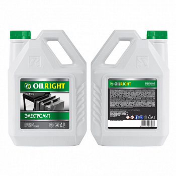 Электролит корректирующий 1,34г/куб.см 4л OLRIGHT 5522