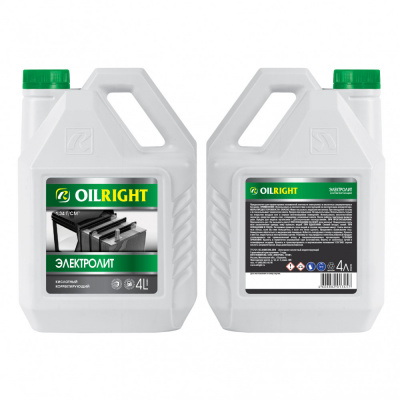 Электролит корректирующий 1,34г/куб.см 4л OLRIGHT 5522