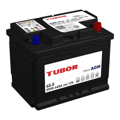 АКБ TUBOR AGM 60.0 - о.п. VRLA