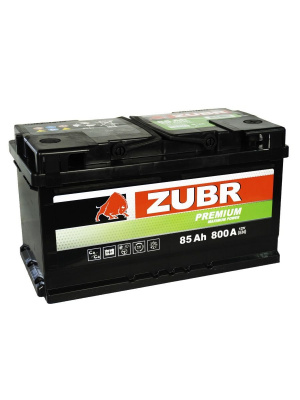 АКБ ZUBR PREMIUM 85-о.п. низкий