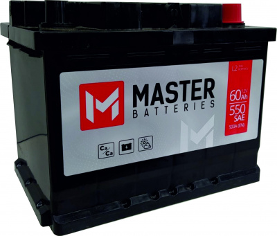 АКБ MASTER BATTERIES 60 о.п. (Белоруссия)