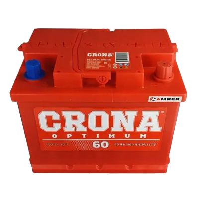 АКБ CRONA 6СТ-60 о.п., (Кайнар,Казахстан)