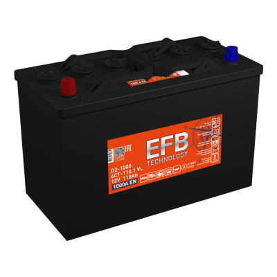 АКБ TUBOR EFB 110.1 - п.п. D2-1000(г.Нижний Новгород)