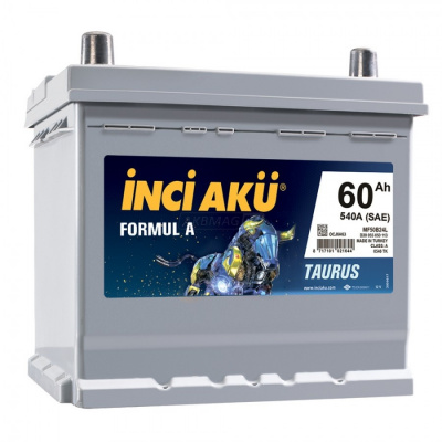 АКБ INCI GS YUASA FORMULA 60-о.п.  D23L