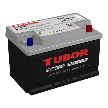 АКБ TUBOR SYNERGY 74.0 - о.п. низкий