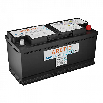 АКБ TUBOR ARCTIC AGM 105 о.п.