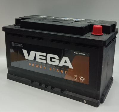 АКБ VEGA 90-о.п., 780А/ч, 59042 (Южная Корея)