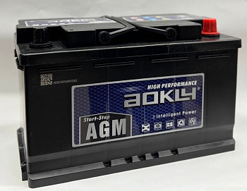 АКБ AOKLY AGM Stop&Go 80 А/ч Обратная R+ 316x176x190 EN800 A