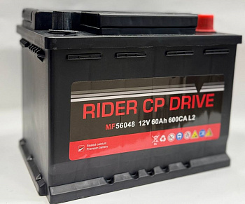 АКБ RIDER cp DRIVE 60-о.п. 56048 (Южная Корея)