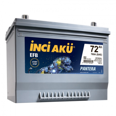 АКБ INCI GS YUASA Nanogold S&S EFB 72-о.п. D26L