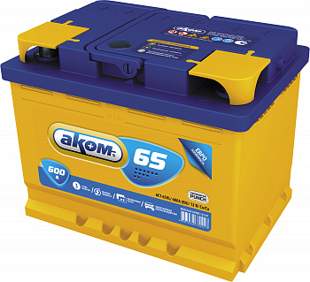 АКБ АКОМ 65 Евро