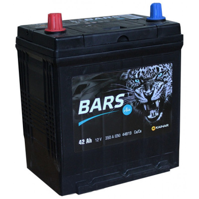 АКБ BARS ASIA 6СТ-42 п.п. 44B19R АКБ BARS ASIA 6СТ-42 п.п. 44B19R