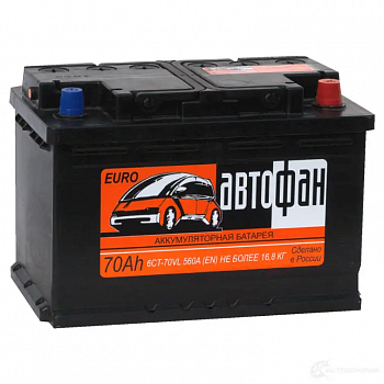 АКБ Автофан 6СТ-70 Евро