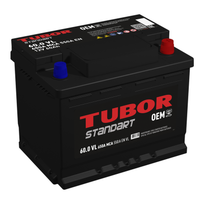 АКБ TUBOR STANDART 60.0 - о.п.