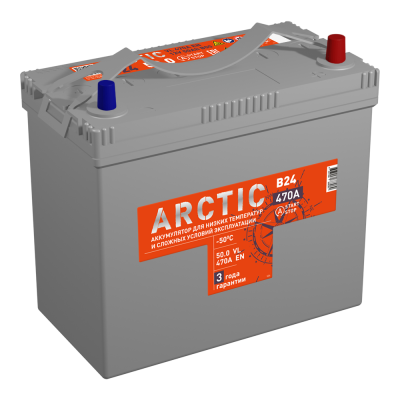 АКБ TITAN ARCTIC ASIA 50.0 - о.п. B24L