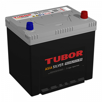 АКБ TUBOR ASIASILVER 70.0 - о.п. D23L