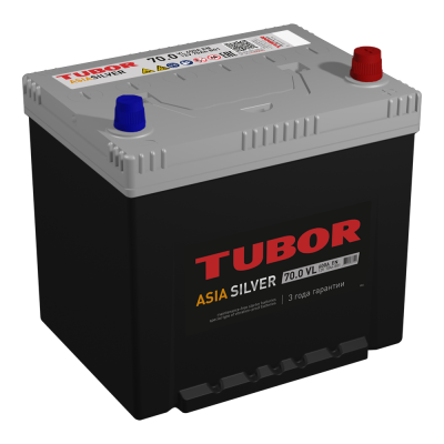 АКБ TUBOR ASIASILVER 70.0 - о.п. D23L