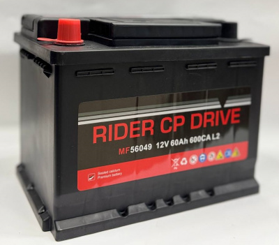 АКБ RIDER cp DRIVE 60-п.п., 600А/ч, 56049